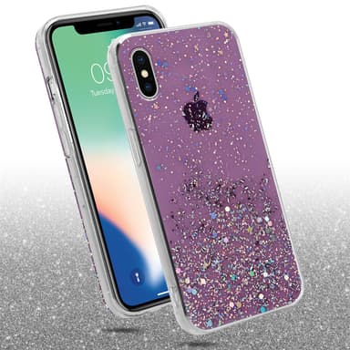 iPhone XS MAX Skal Fodral Case (Lila)