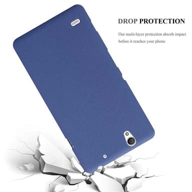 Skal Sony Xperia C4 Fodral Case (Blå)