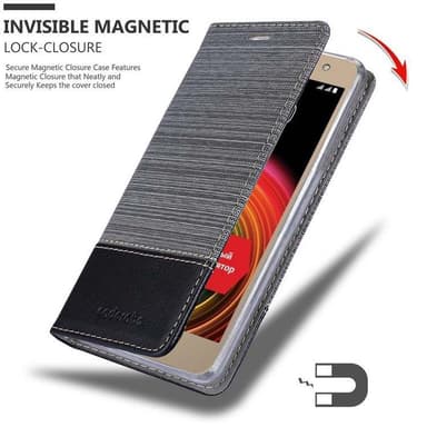 LG X POWER 2 Plånboksfodral Skal (Grå)
