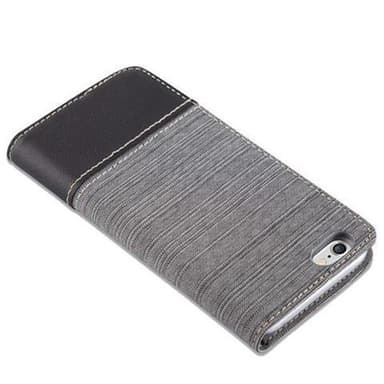 iPhone 6 / 6S Plånboksfodral Skal (Grå)
