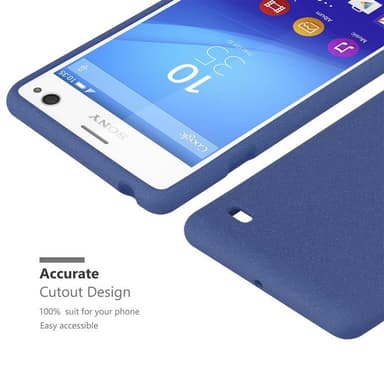Skal Sony Xperia C4 Fodral Case (Blå)