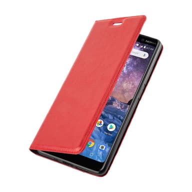 Nokia 7 PLUS Skal Fodral Case (Röd)