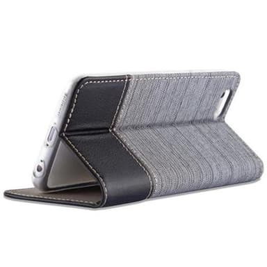 iPhone 6 / 6S Plånboksfodral Skal (Grå)