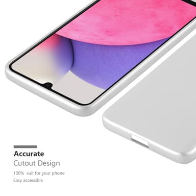 Skal Samsung Galaxy A33 5G Fodral Case (Silver)