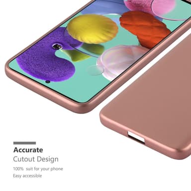 Skal Samsung Galaxy A71 4G Fodral Case (Rosa)