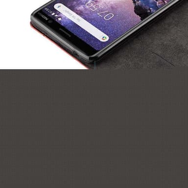 Nokia 7 PLUS Skal Fodral Case (Röd)