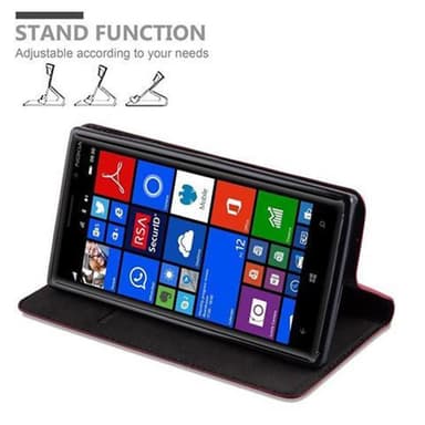 Nokia Lumia 830 Skal Fodral Case (Röd)