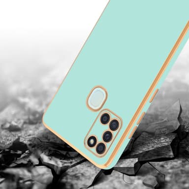 Samsung Galaxy A21s Skal Fodral Case (Grön)