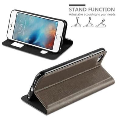 iPhone 6 / 6S Plånboksfodral Skal (Brun)