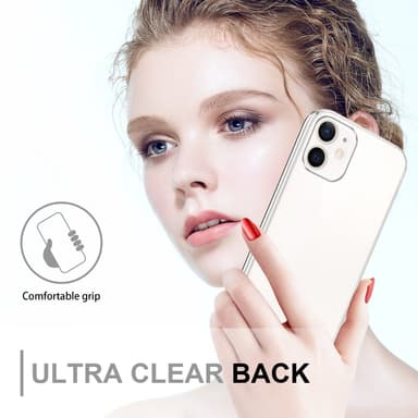 Skal iPhone 12 MINI Fodral Case (Transparent)