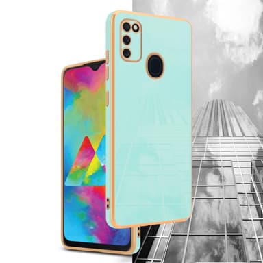 Samsung Galaxy M21 / M30s Skal Fodral Case (Grön)