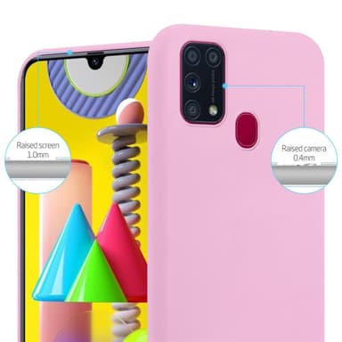 Skal Samsung Galaxy M31 Fodral Case (Rosa)