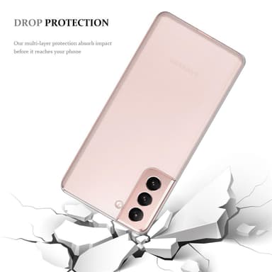 Samsung Galaxy S21 PLUS Skal Fodral Case (Transparent)