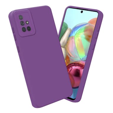 Samsung Galaxy A71 4G Skal Fodral Case (Lila)