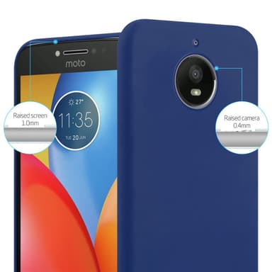 Skal Motorola MOTO E4 PLUS Fodral Case (Blå)