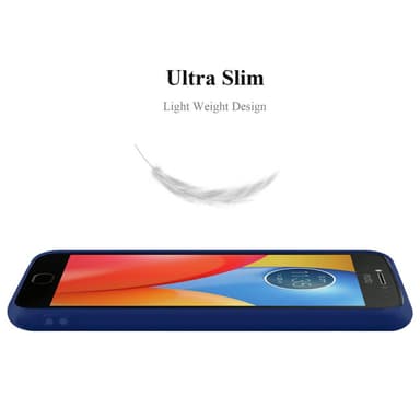 Skal Motorola MOTO E4 PLUS Fodral Case (Blå)