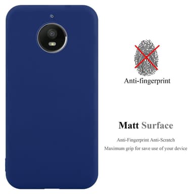Skal Motorola MOTO E4 PLUS Fodral Case (Blå)