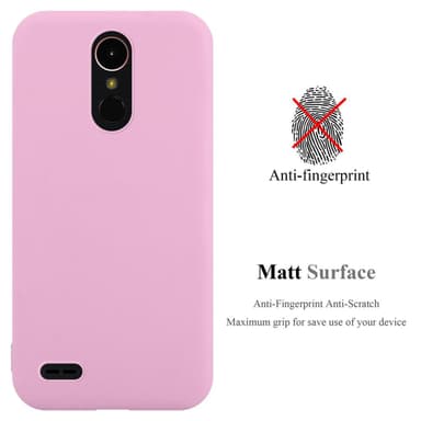 Skal LG K10 2017 Fodral Case (Rosa)