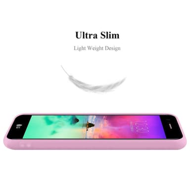 Skal LG K10 2017 Fodral Case (Rosa)