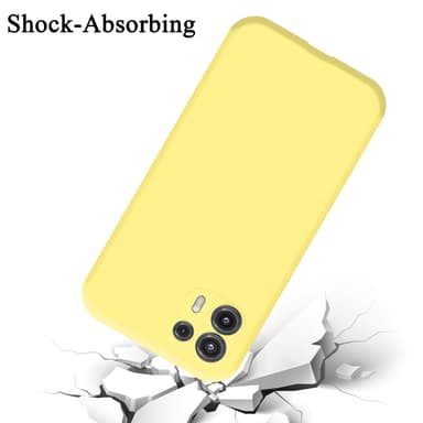 Motorola EDGE 20 LITE / FUSION Skal Fodral Case (Gul)