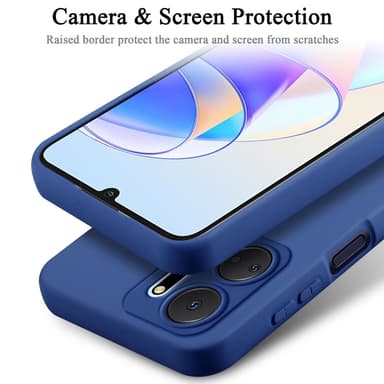 Honor x7a Skal Fodral Case (Blå)