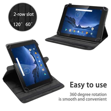 Dragon Touch V10 Skal Fodral Case (Svart)