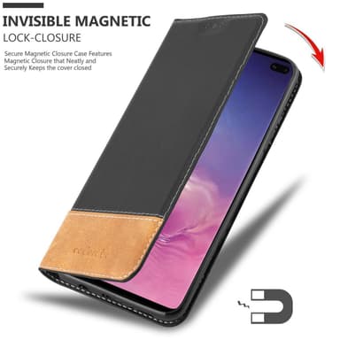Samsung Galaxy S10 PLUS Skal Fodral Case (Svart)