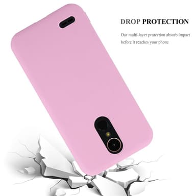 Skal LG K10 2017 Fodral Case (Rosa)