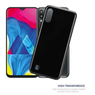 Samsung Galaxy A10 / M10 Skal Fodral Case (Svart)
