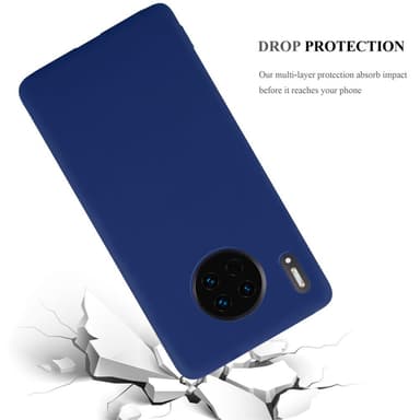 Skal Huawei MATE 30 Fodral Case (Blå)