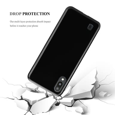 Samsung Galaxy A10 / M10 Skal Fodral Case (Svart)