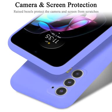 Motorola EDGE 20 Skal Fodral Case (Lila)
