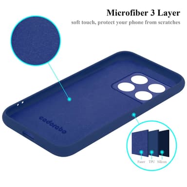 OnePlus 10 PRO 5G Skal Fodral Case (Blå)