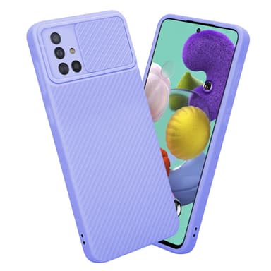 Skal Samsung Galaxy A51 4G / M40s Fodral Case (Lila)