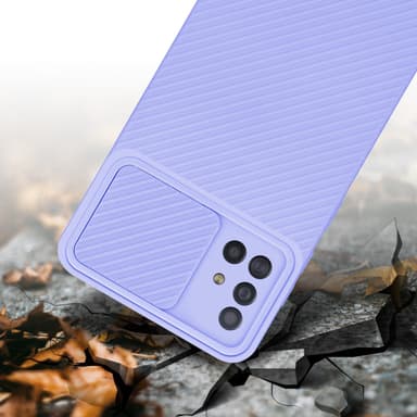 Skal Samsung Galaxy A51 4G / M40s Fodral Case (Lila)