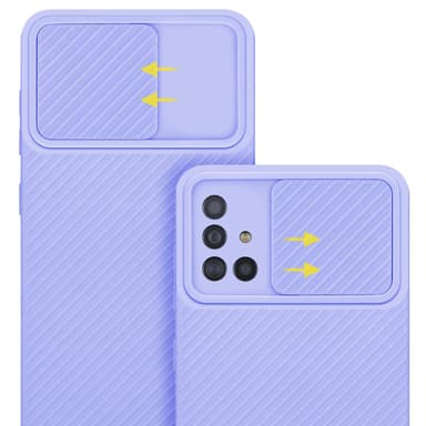 Skal Samsung Galaxy A51 4G / M40s Fodral Case (Lila)