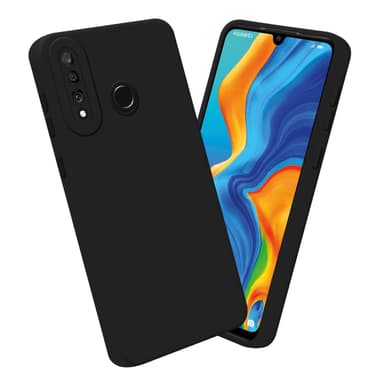 Huawei P30 LITE Skal Fodral Case (Svart)