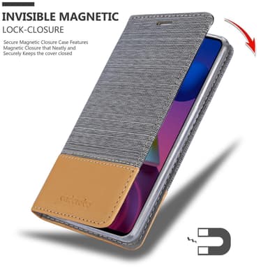 Samsung Galaxy M51 Plånboksfodral Skal (Grå)