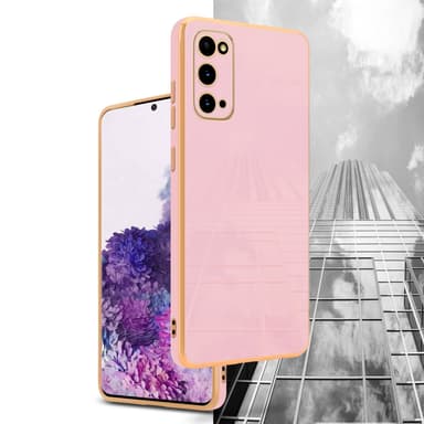 Samsung Galaxy S20 Skal Fodral Case (Rosa)