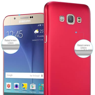 Samsung Galaxy A8 2015 Skal Fodral Case (Röd)