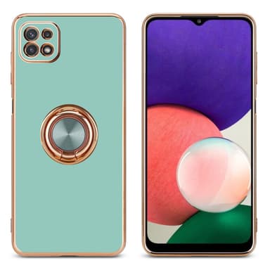 Samsung Galaxy A22 5G Skal Fodral Case (Turkos)