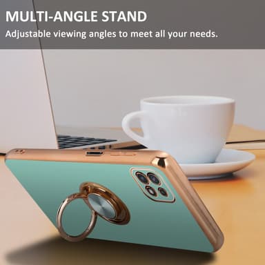 Samsung Galaxy A22 5G Skal Fodral Case (Turkos)