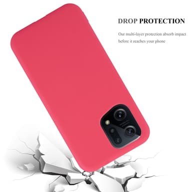 Skal Oppo FIND X5 Fodral Case (Röd)