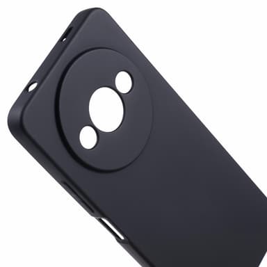 SKALO Xiaomi Redmi A3 Mattsvart Ultratunn TPU-Skal