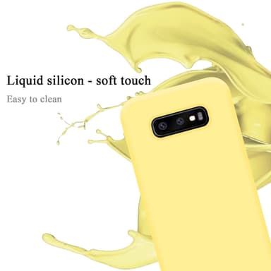 Samsung Galaxy S10e Skal Fodral Case (Gul)