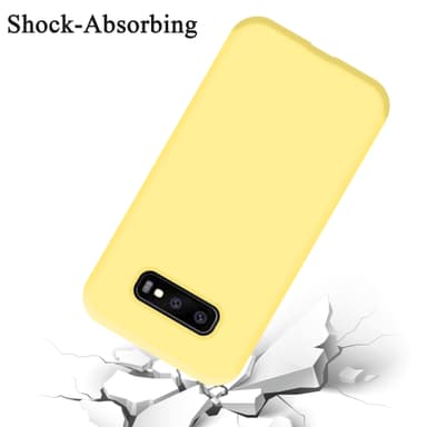 Samsung Galaxy S10e Skal Fodral Case (Gul)