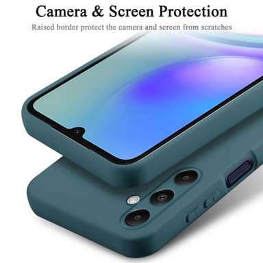 Samsung Galaxy A05s Skal Fodral Case (Grön)