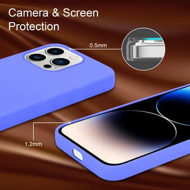 iPhone 14 PRO MAX Skal Fodral Case (Lila)