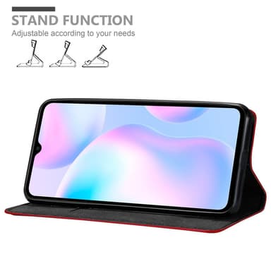 Xiaomi RedMi 9A / RedMi 9AT Skal Fodral Case (Röd)
