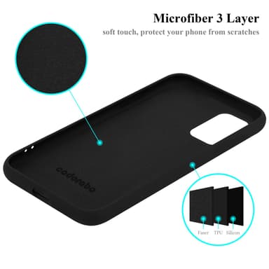 Samsung Galaxy A33 5G Skal Fodral Case (Svart)